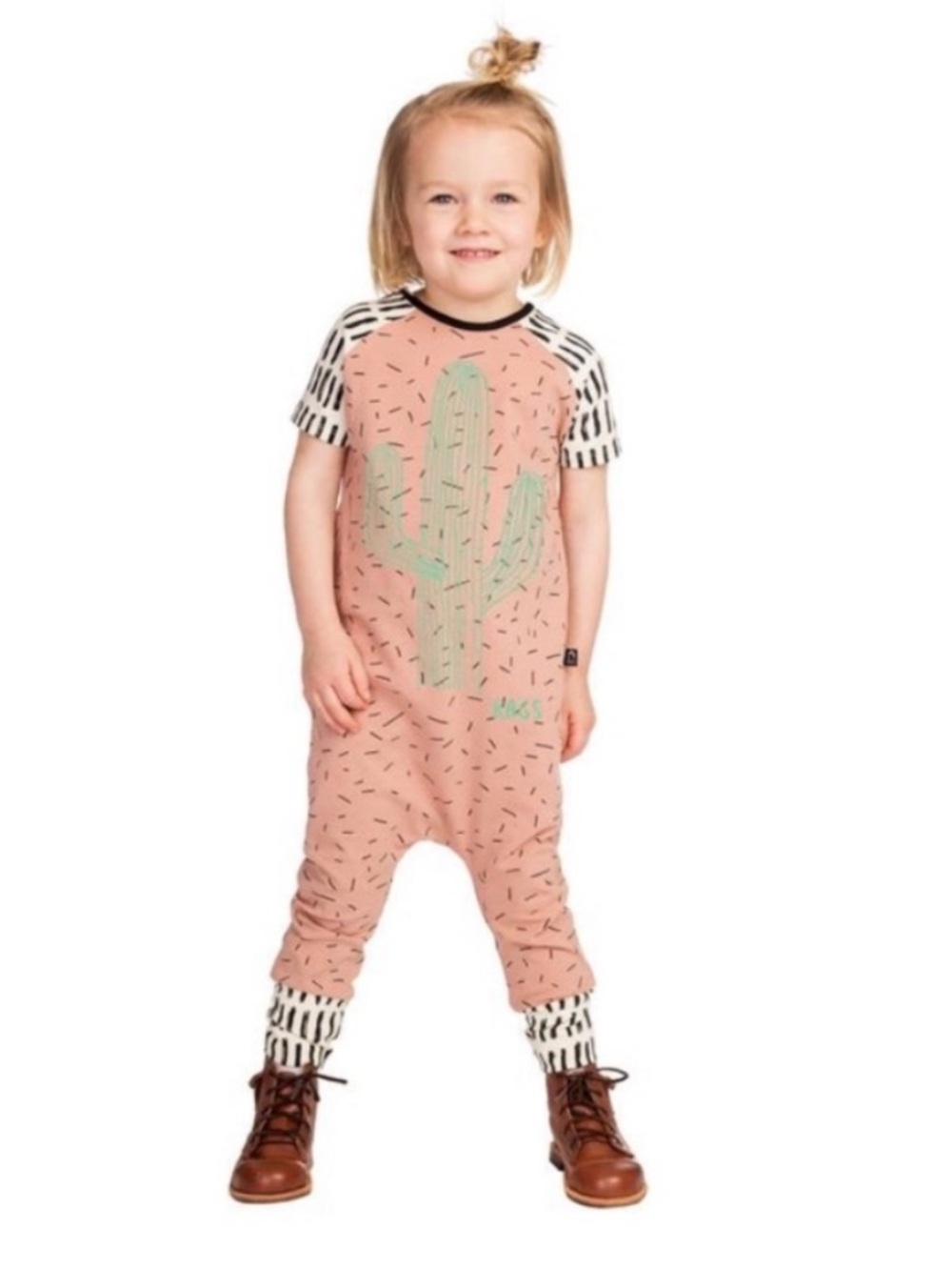 Rags To Raches | Cactus Raglan Rag Size 12-18 months